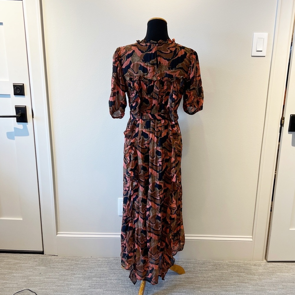NWT Cleobella Paige Printed Midi Dress - Picture 6 of 13